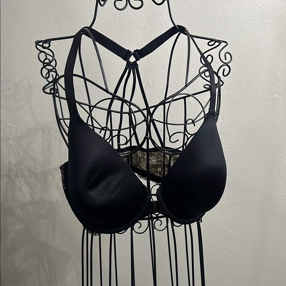 Ambrielle Black Lace Women's Bra